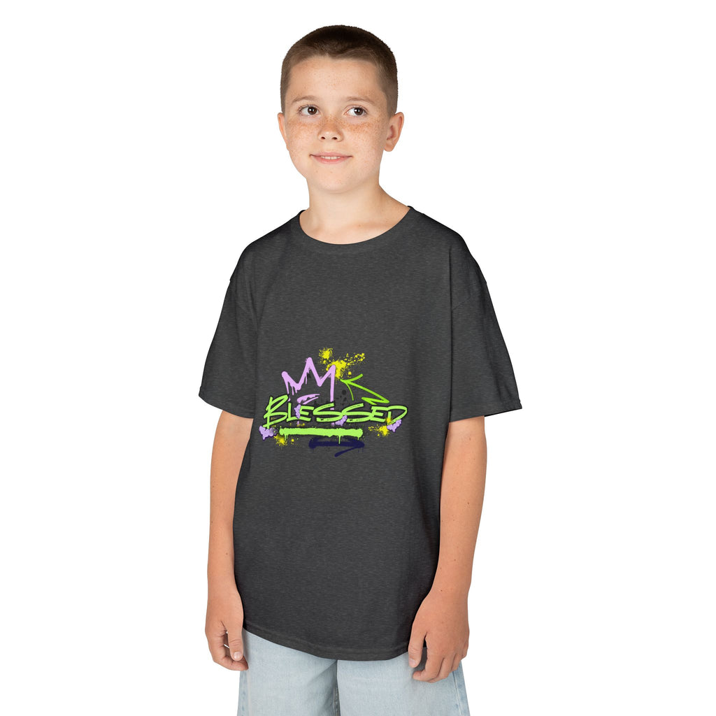 'Blessed' Graffiti - Kids Tee