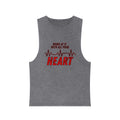 Colossians 3:23: "Work At It With All Your Heart"  — Stonewash Tank Top