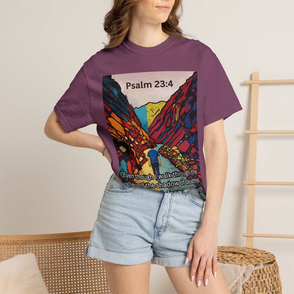 Psalm 23:4 — Valley Tee