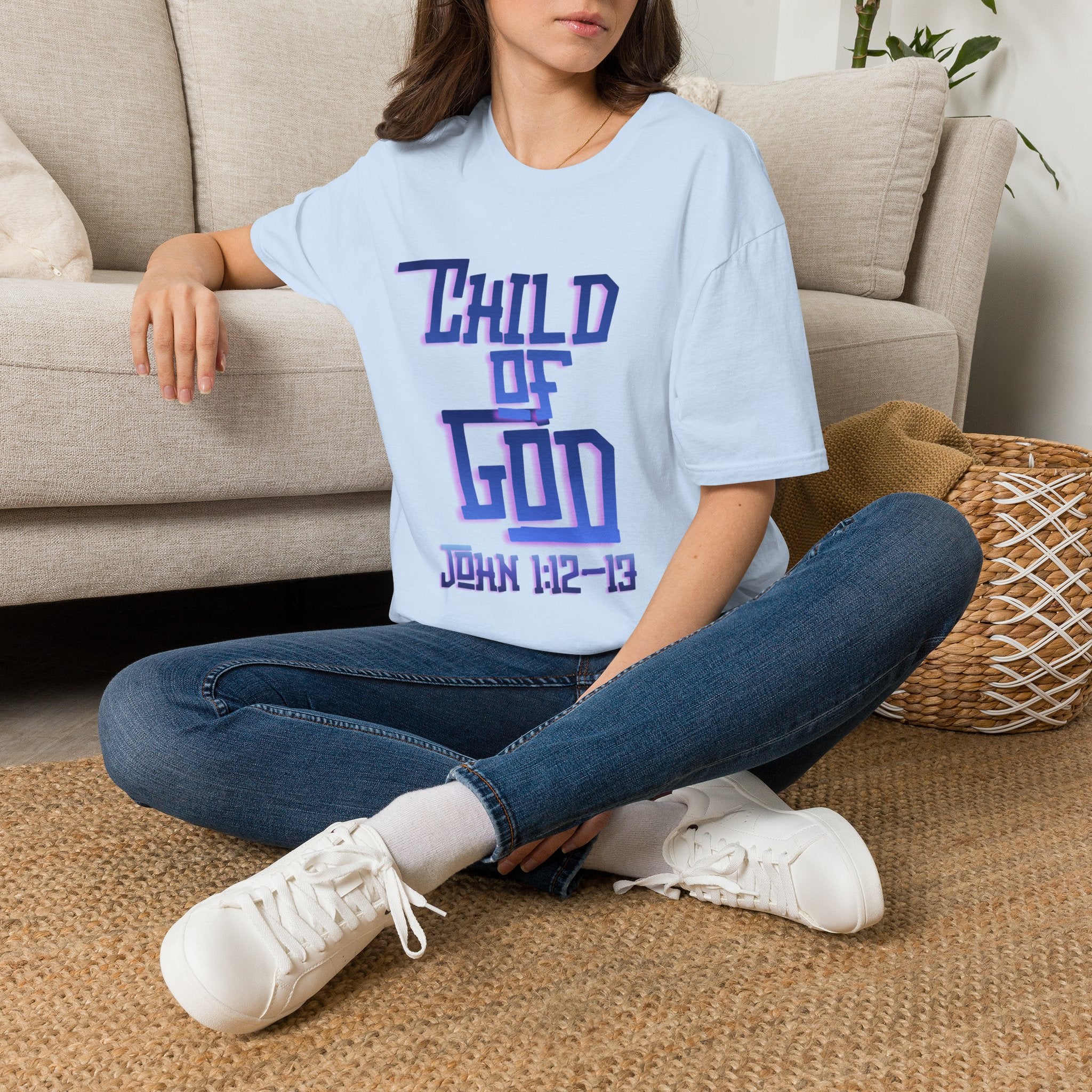 'Child of God' Cool Blue — Tee