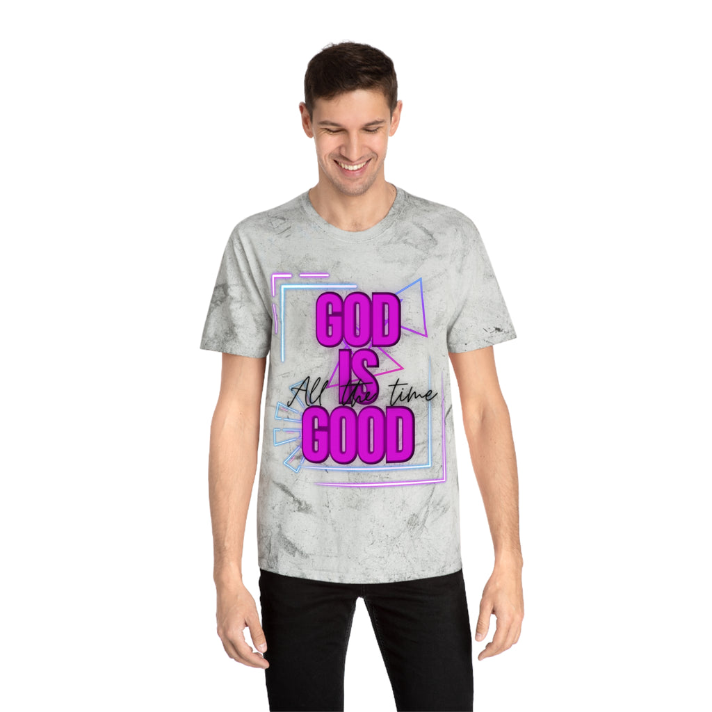 'God Is Good All The Time' — Retro Neon