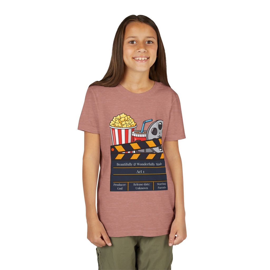 'Beautifully & Wonderfully Made'  — Kids Movie Night Tee