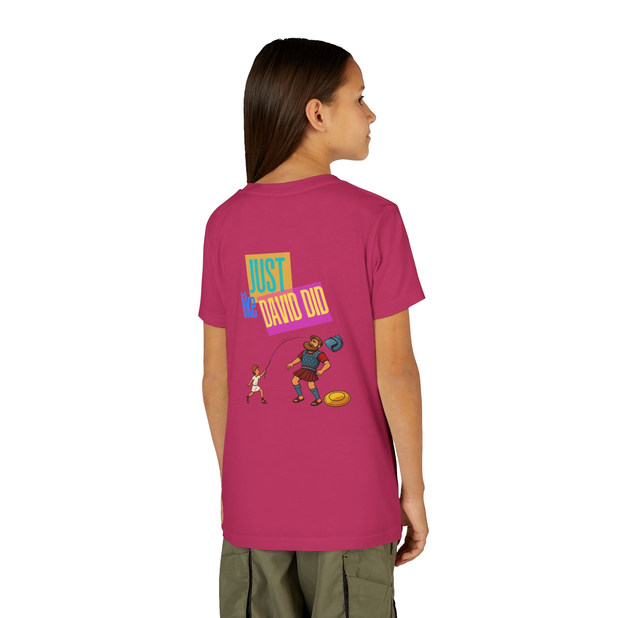 "Knocking Out My Giants" - David and Goliath Graphic Tee