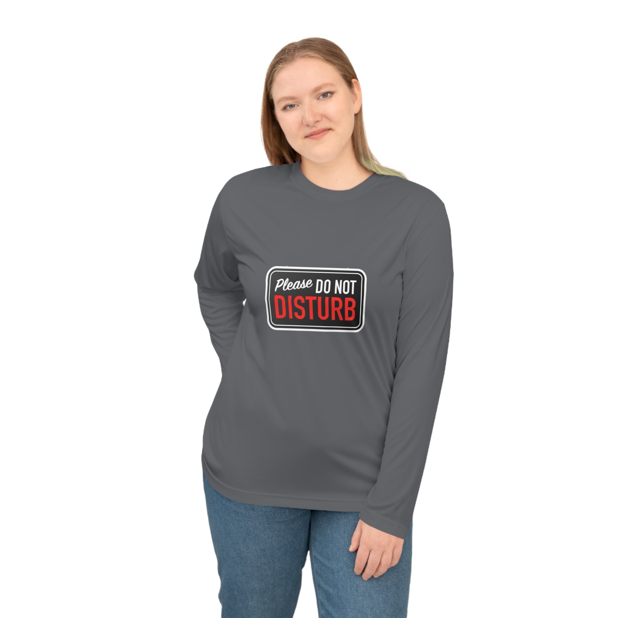 “Please Do Not Disturb: I Got Gains & Jesus on My Mind" - Performance Long Sleeve