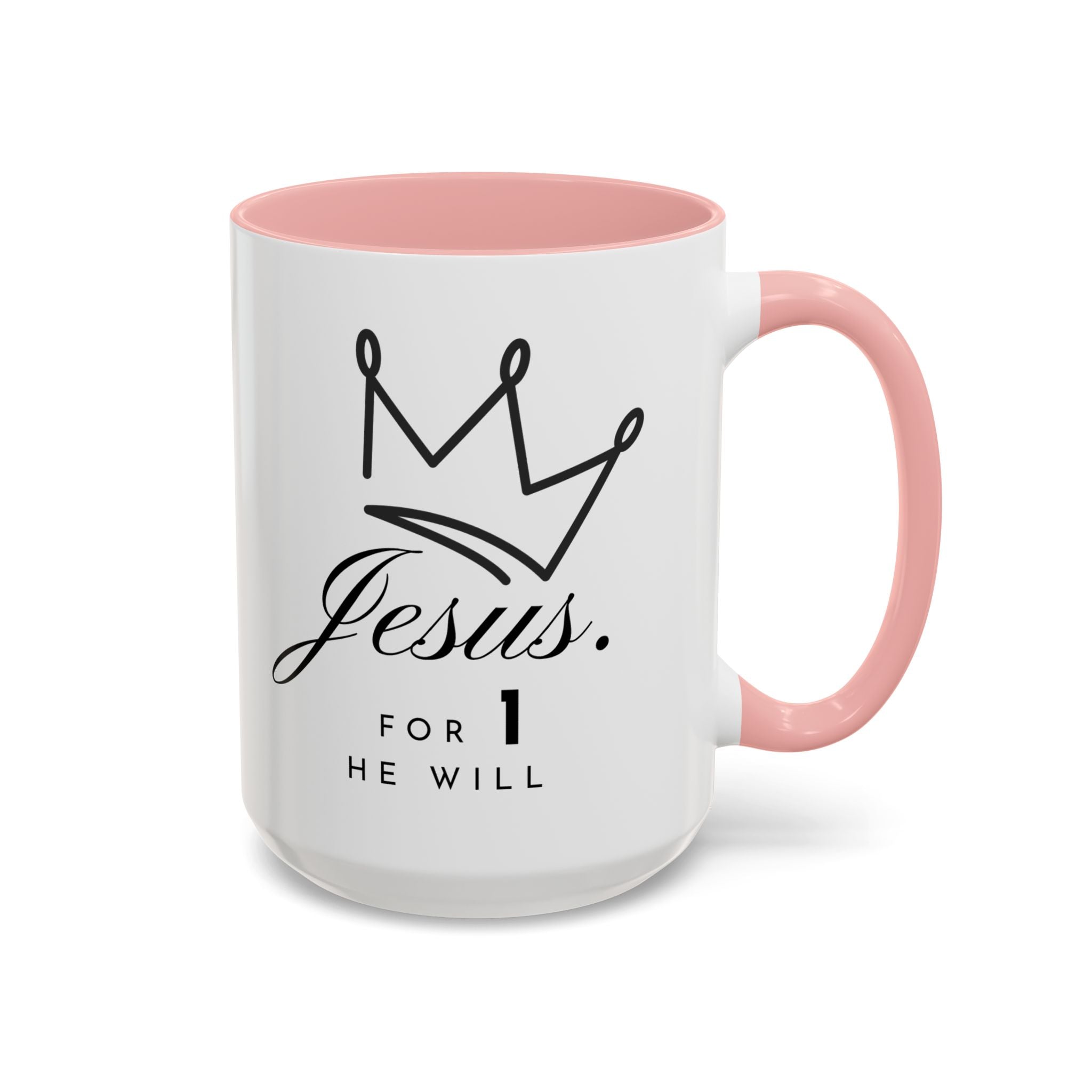 "He Leaves The 99 for 1" Jesus Christian mug
