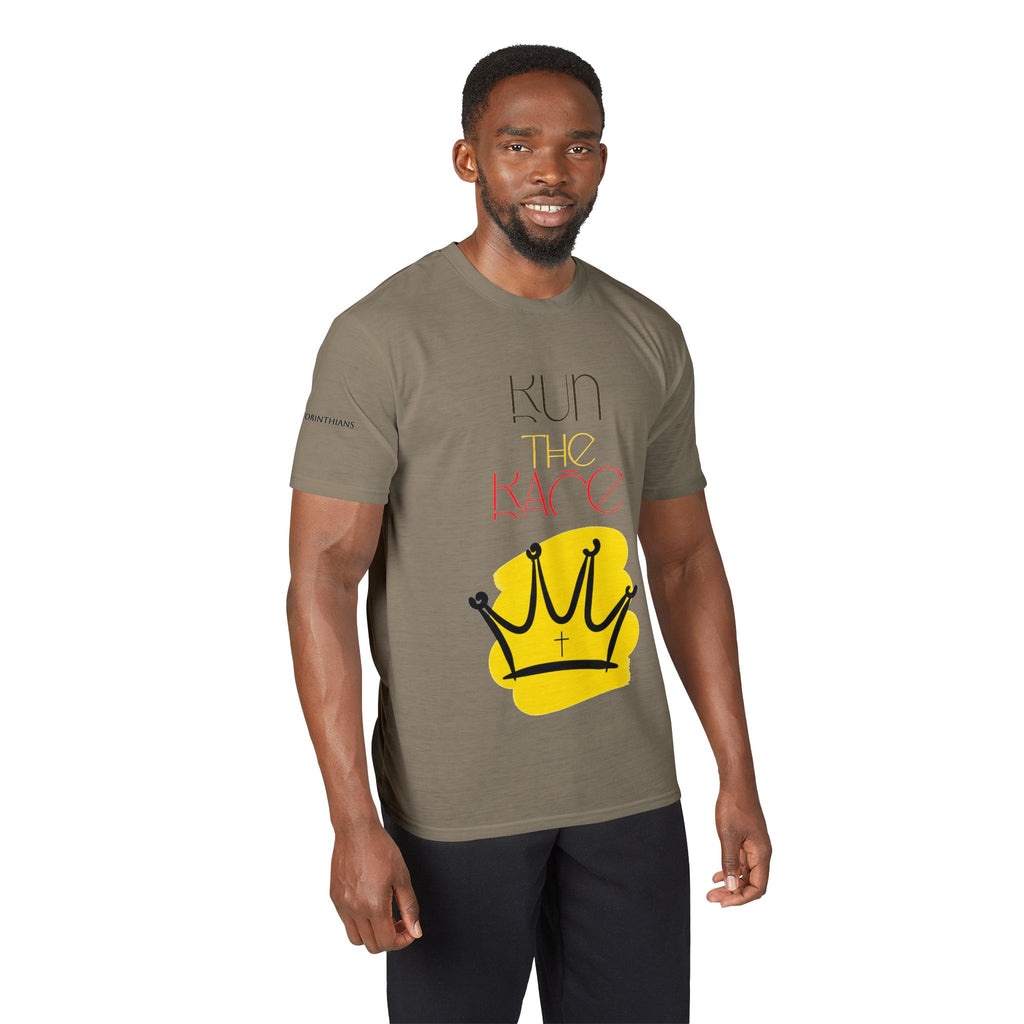 'Run The Race' - Athletic Tee