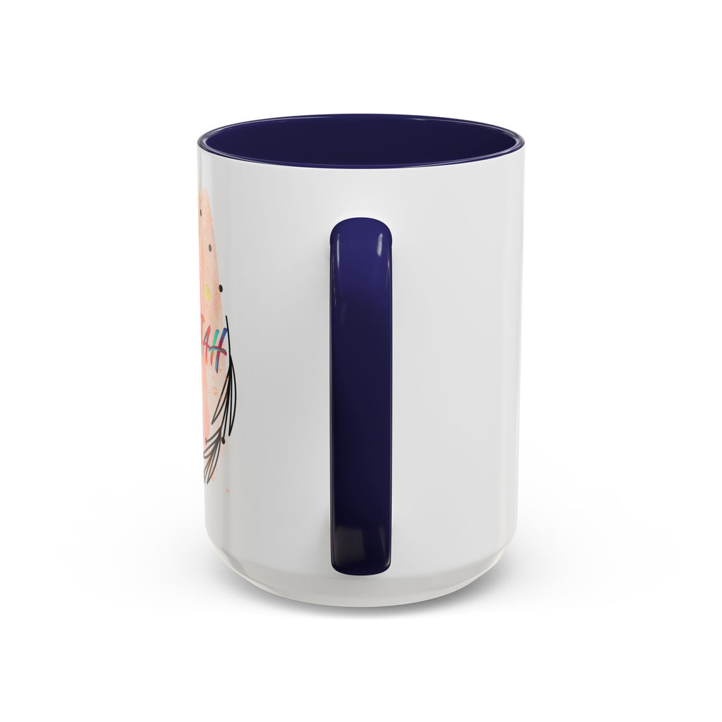 'Hallelujah'  —  Watercolor Accent Coffee Mug (11/15oz)