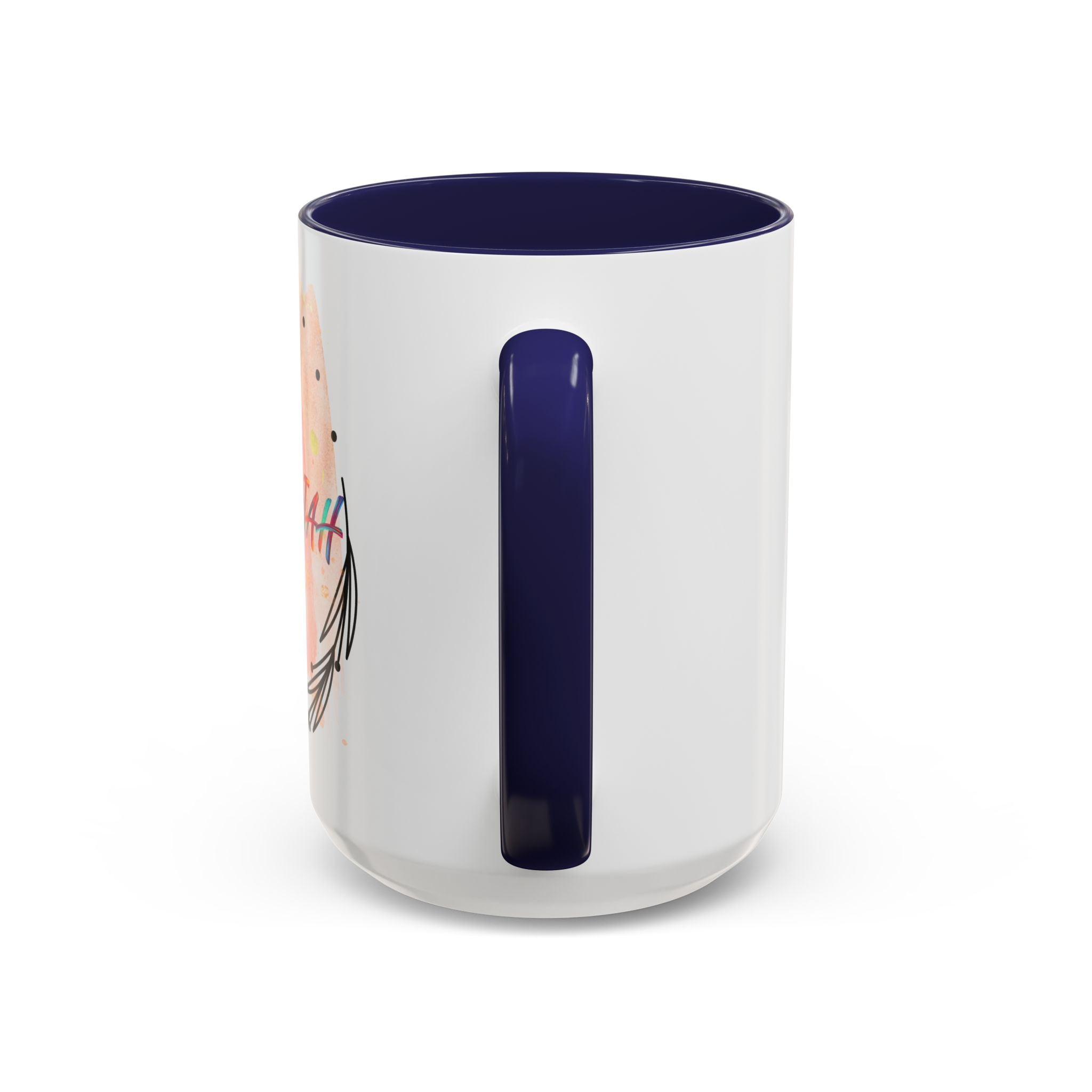 'Hallelujah'  —  Watercolor Accent Coffee Mug (11/15oz)