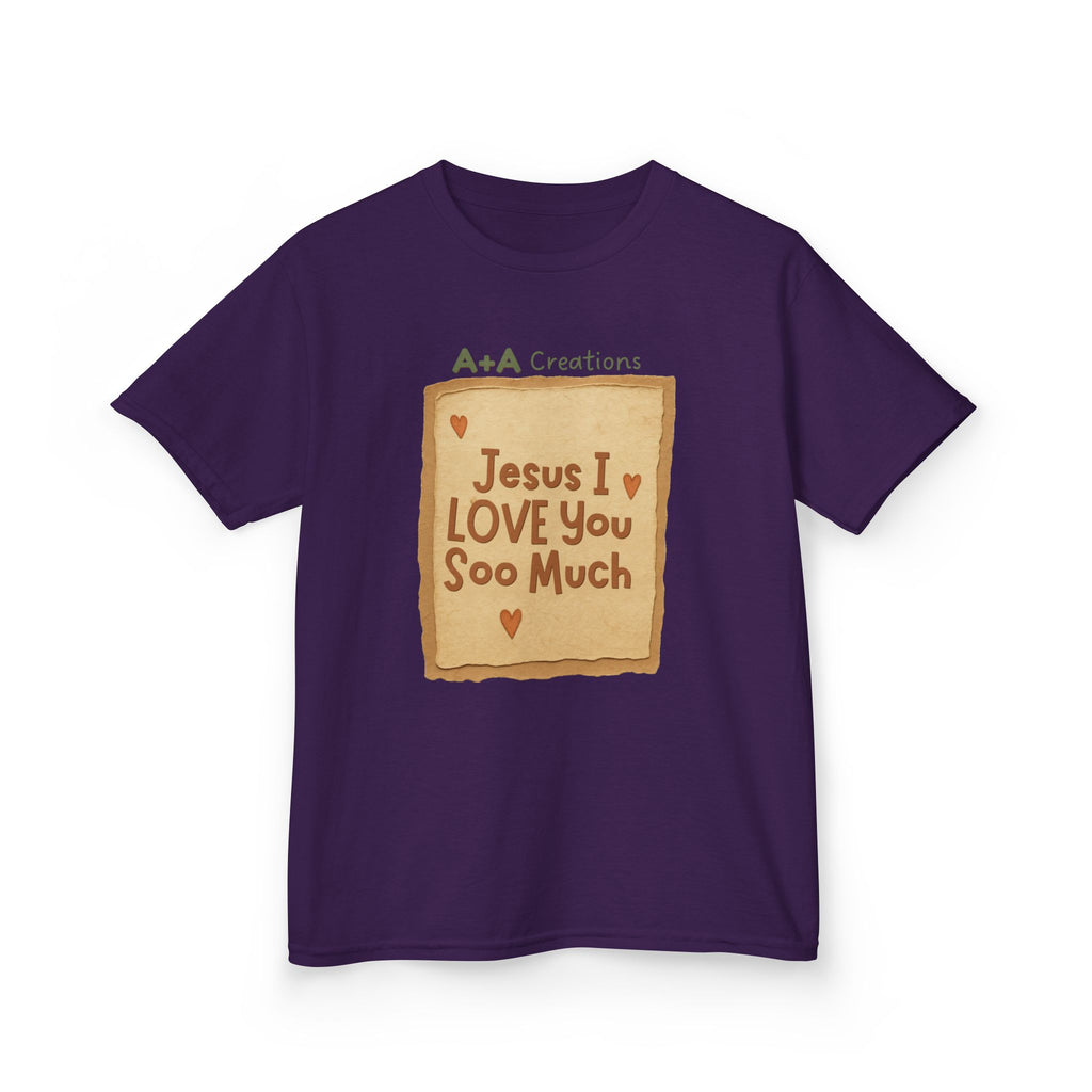 "Jesus I Love You Soo Much" - Kids Tee
