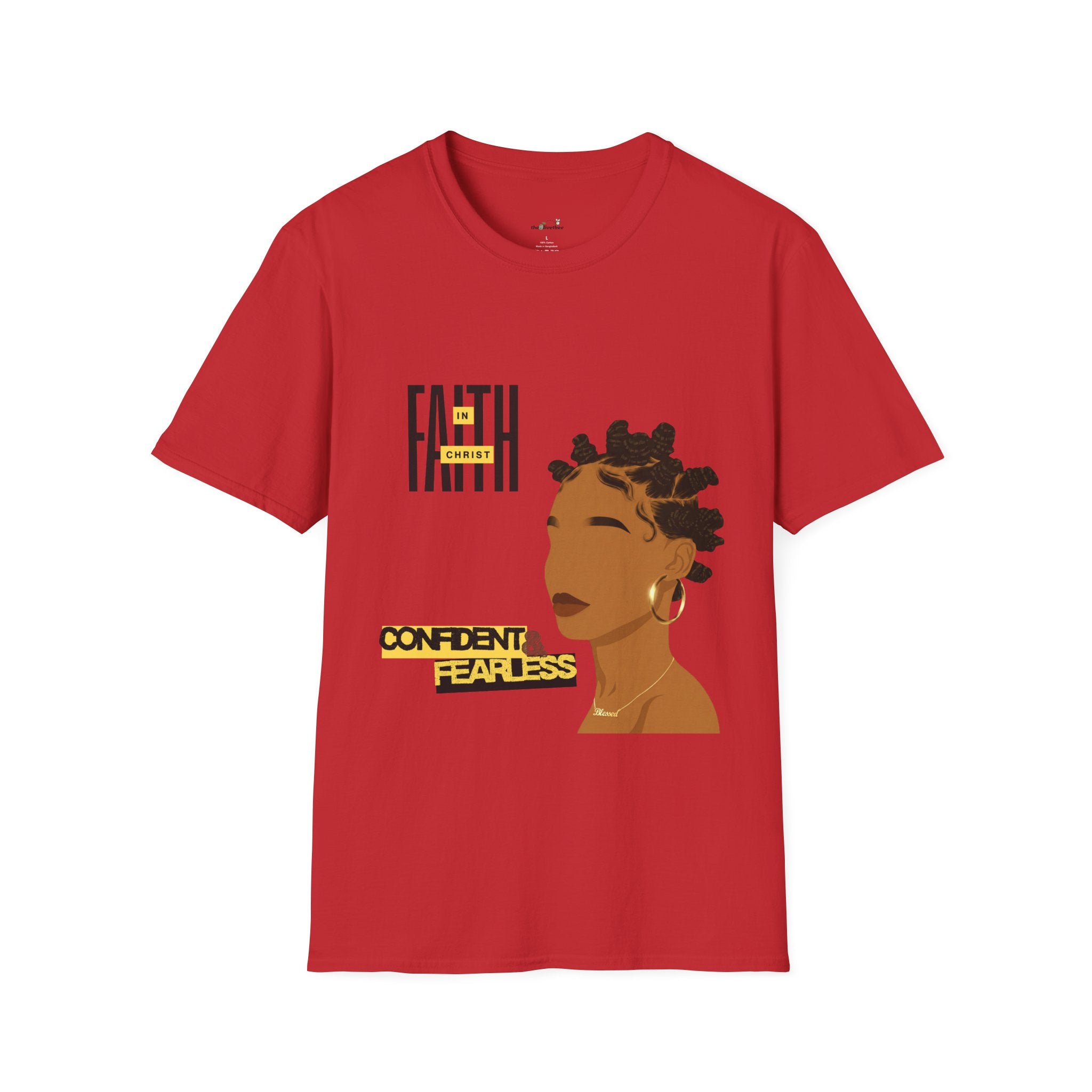 'Faith in Christ': Confident & Fearless — Tee