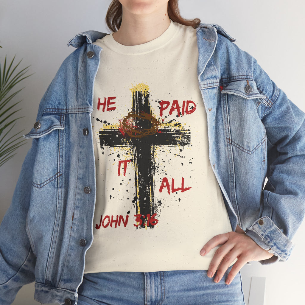 'He Paid It All'  — Graphic Tee