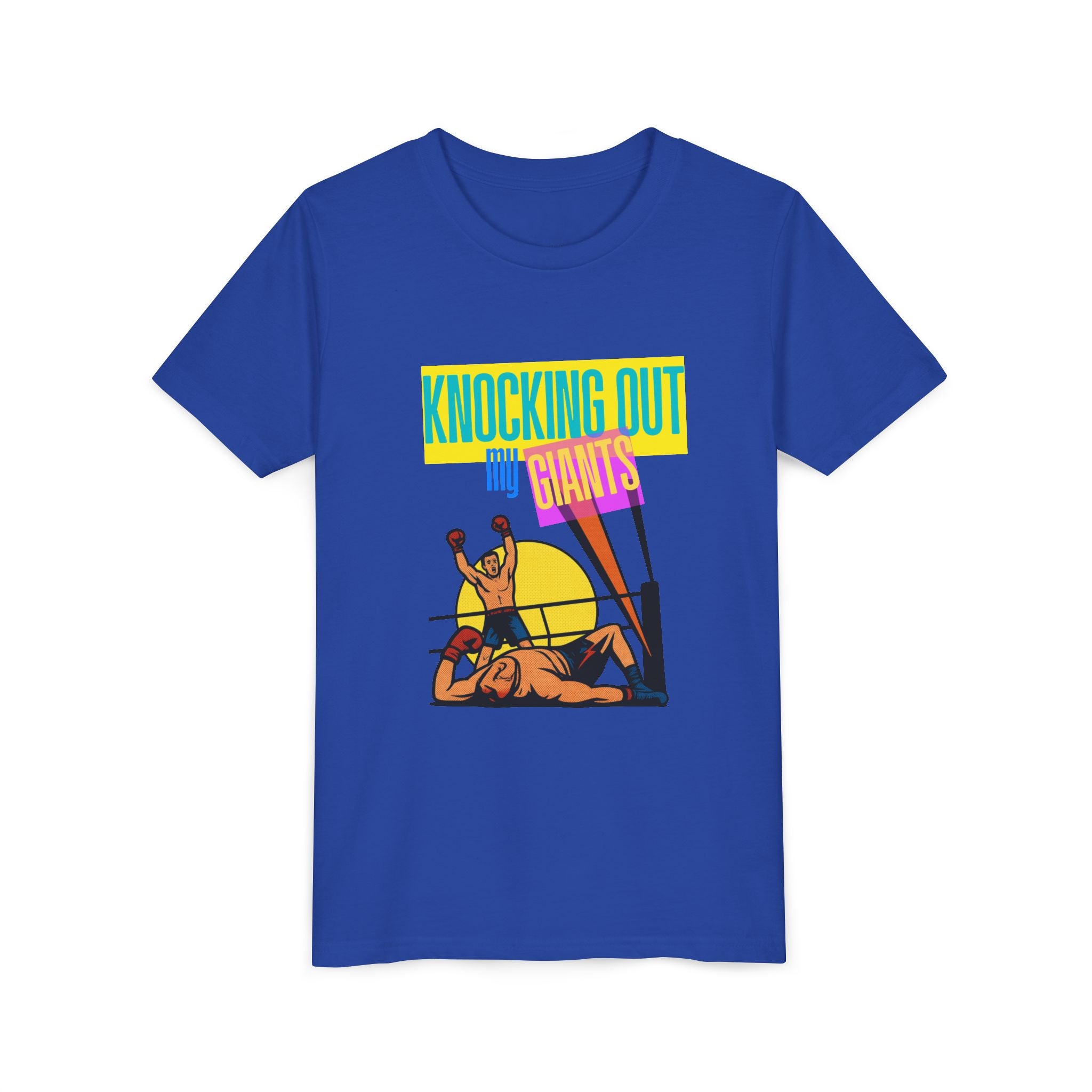"Knocking Out My Giants" - David and Goliath Graphic Tee