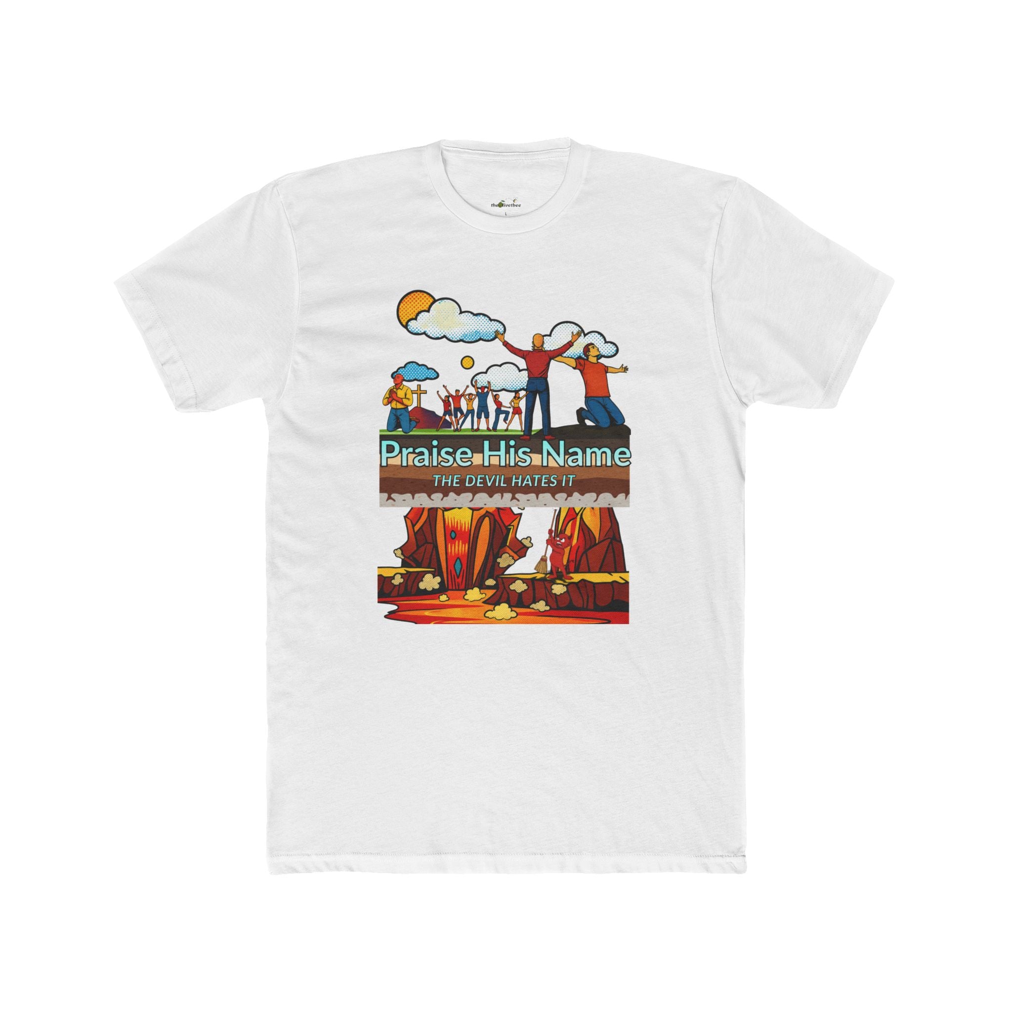 'Praise His Name' — Graphic T-Shirt