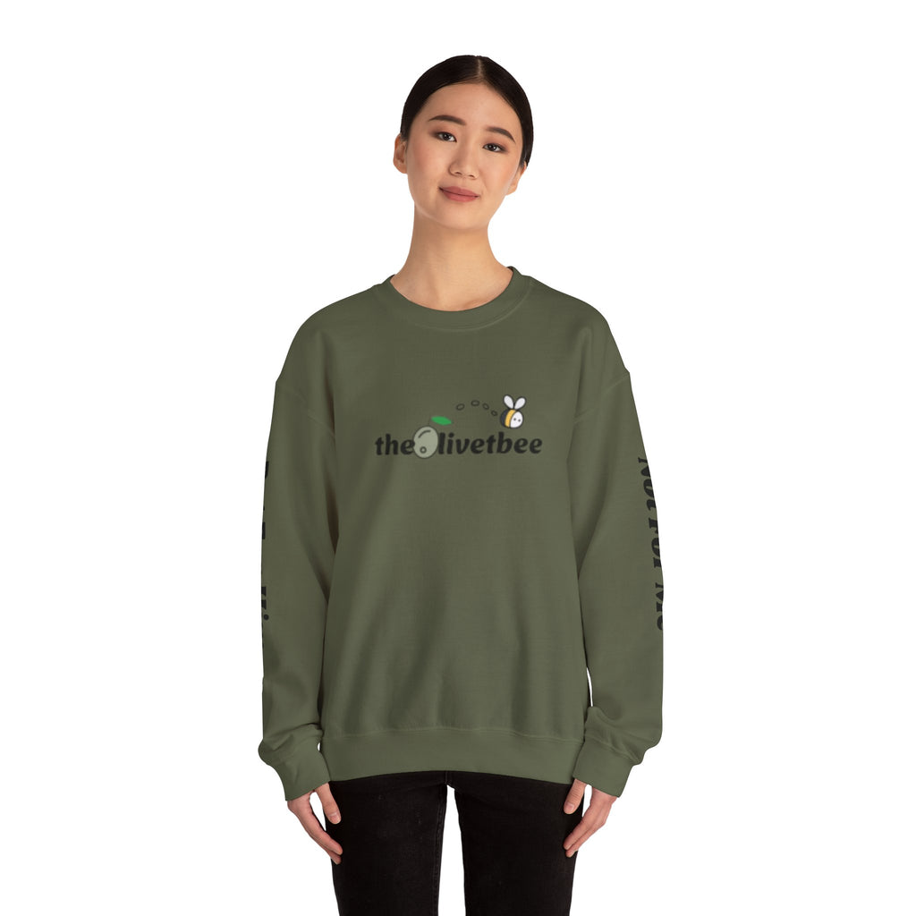 'theolivetbee' Crewneck sweatshirt