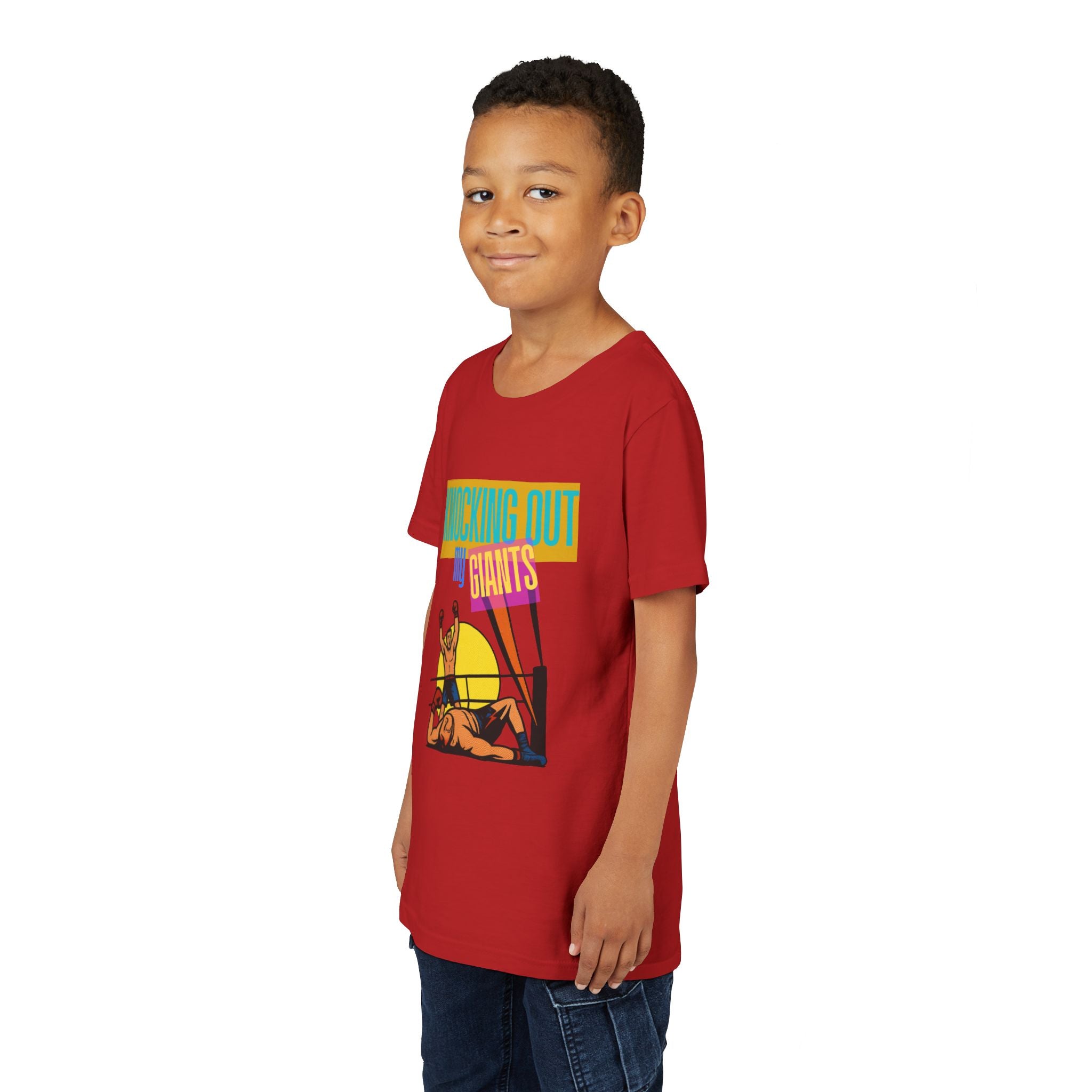 "Knocking Out My Giants" - David and Goliath Graphic Tee