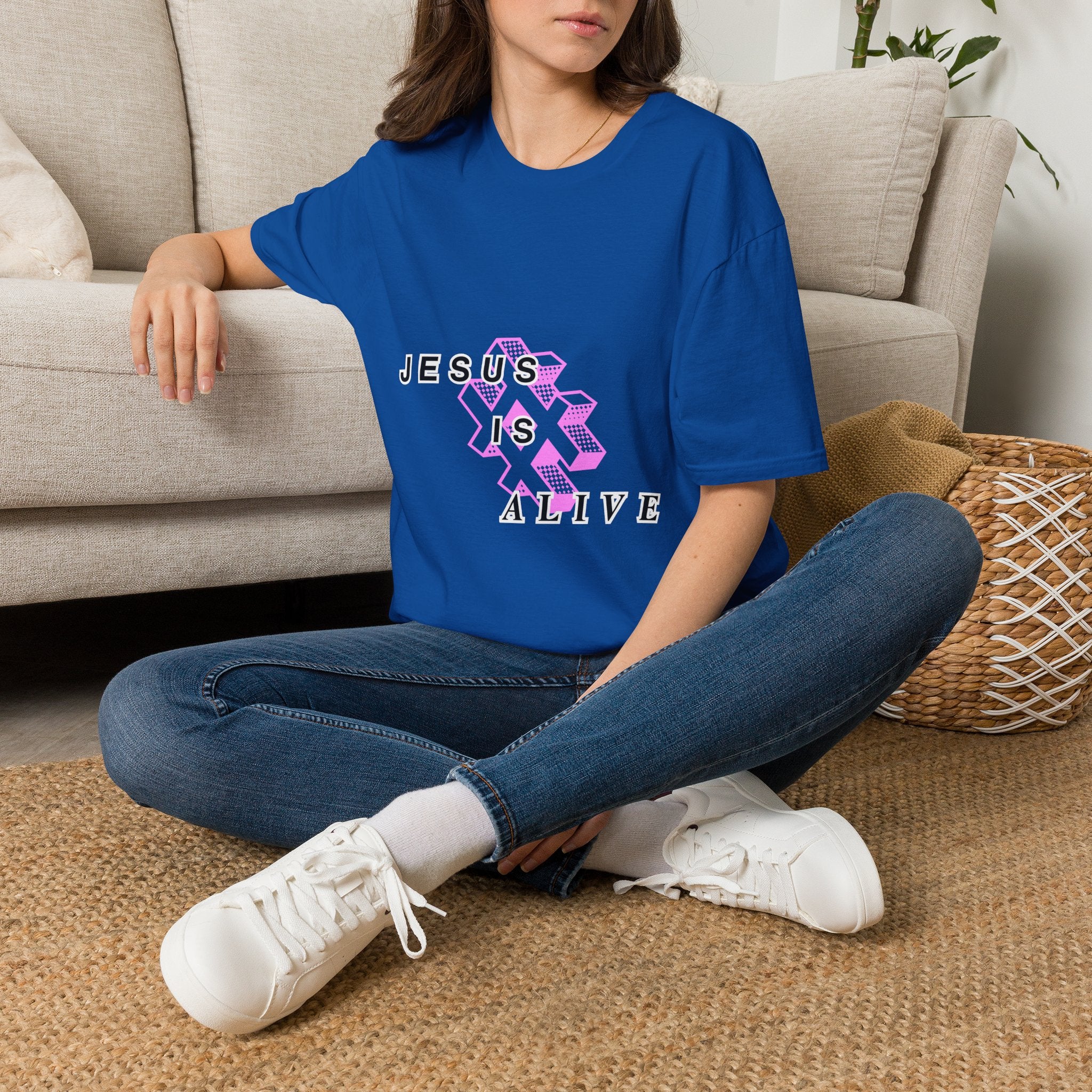 '#Jesus Is Alive'  — Graphic Tee