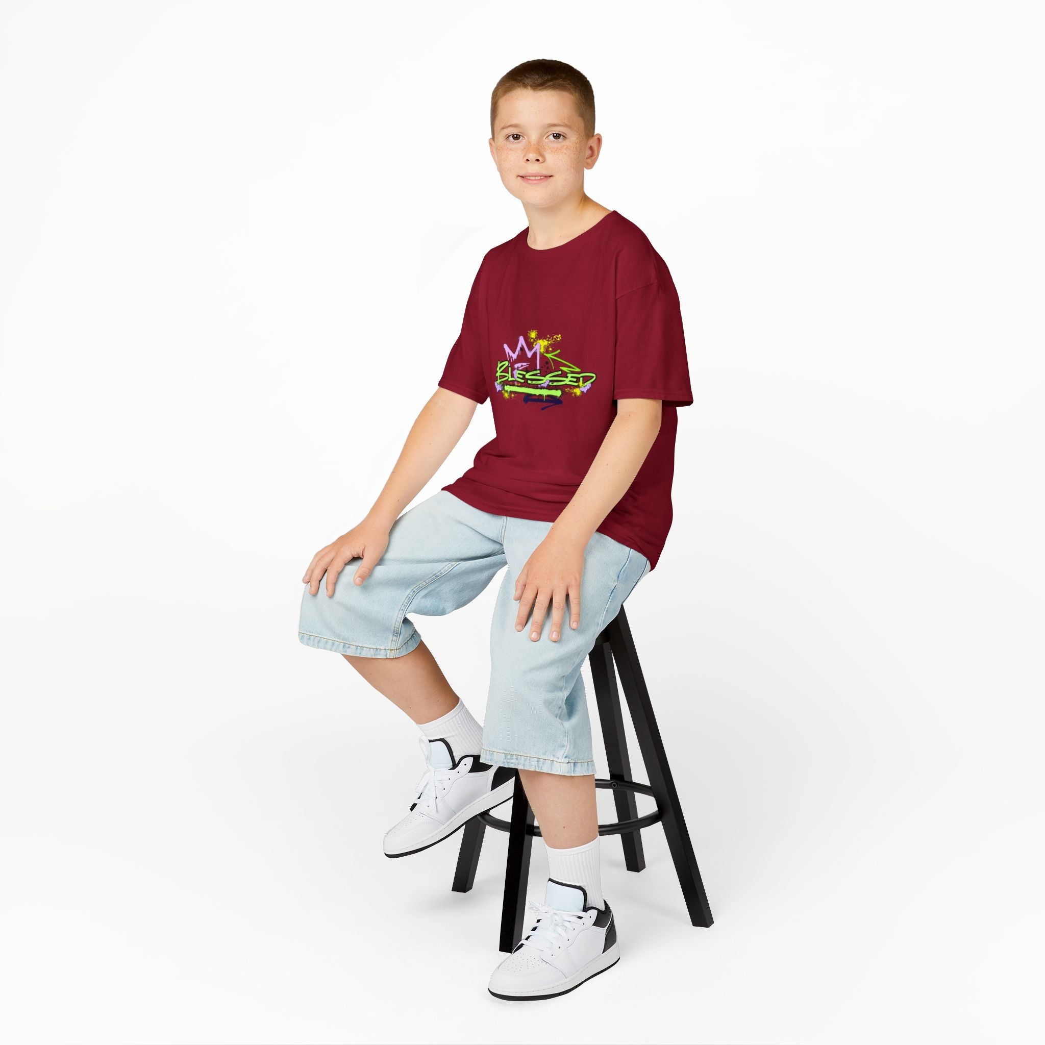 'Blessed' Graffiti - Kids Tee