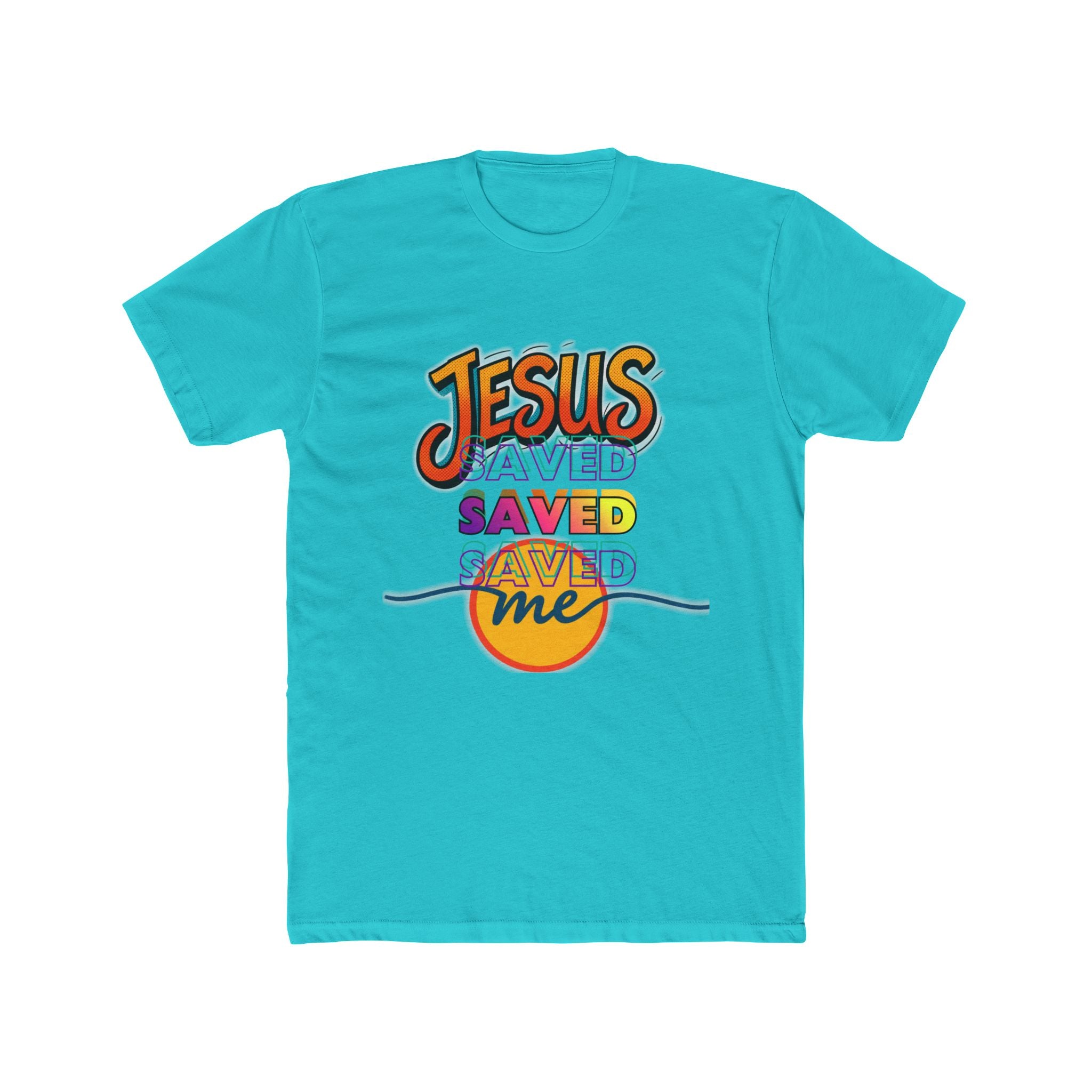 "Jesus Saved Me"  — Retro Tee