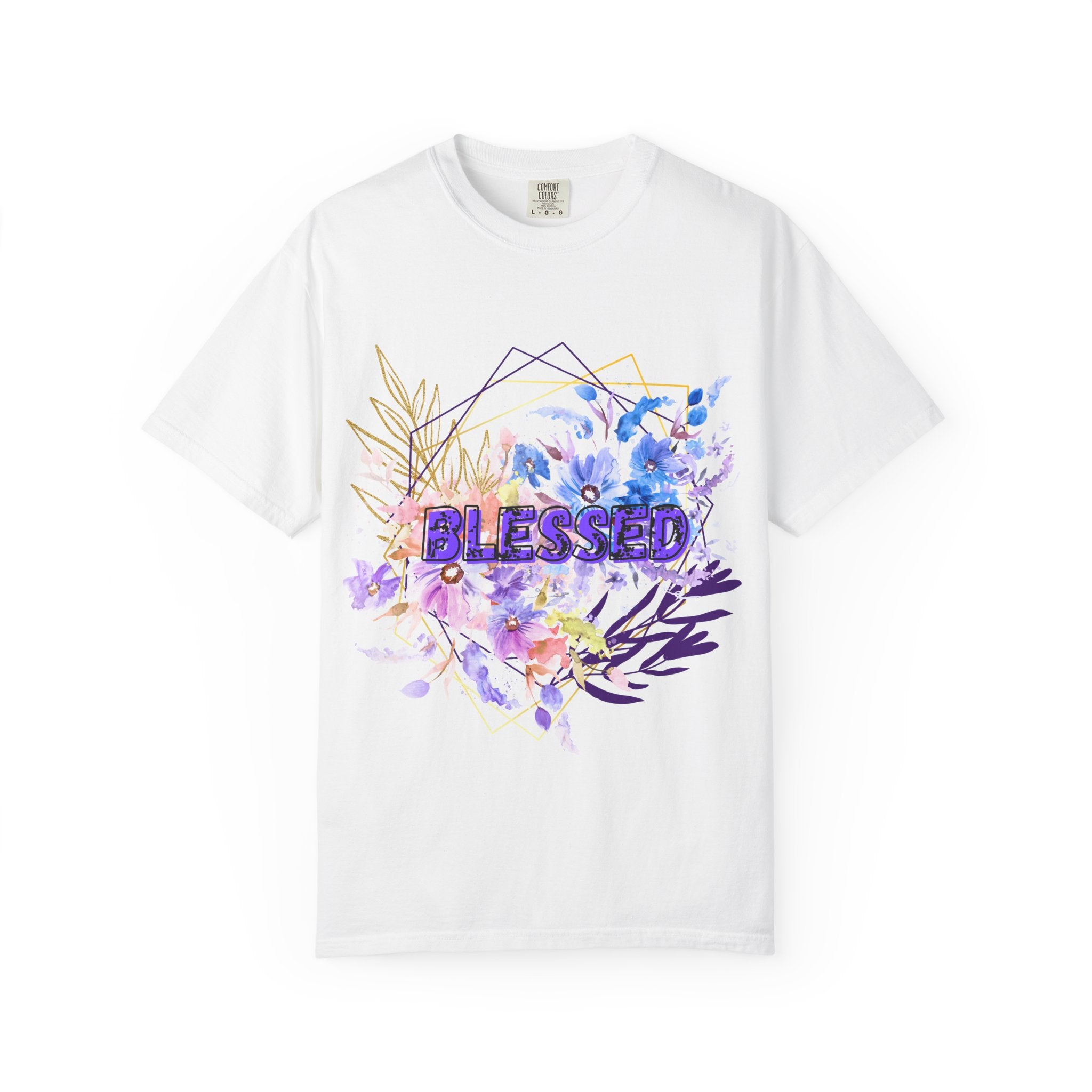 'Blessed'  — Floral T-Shirt