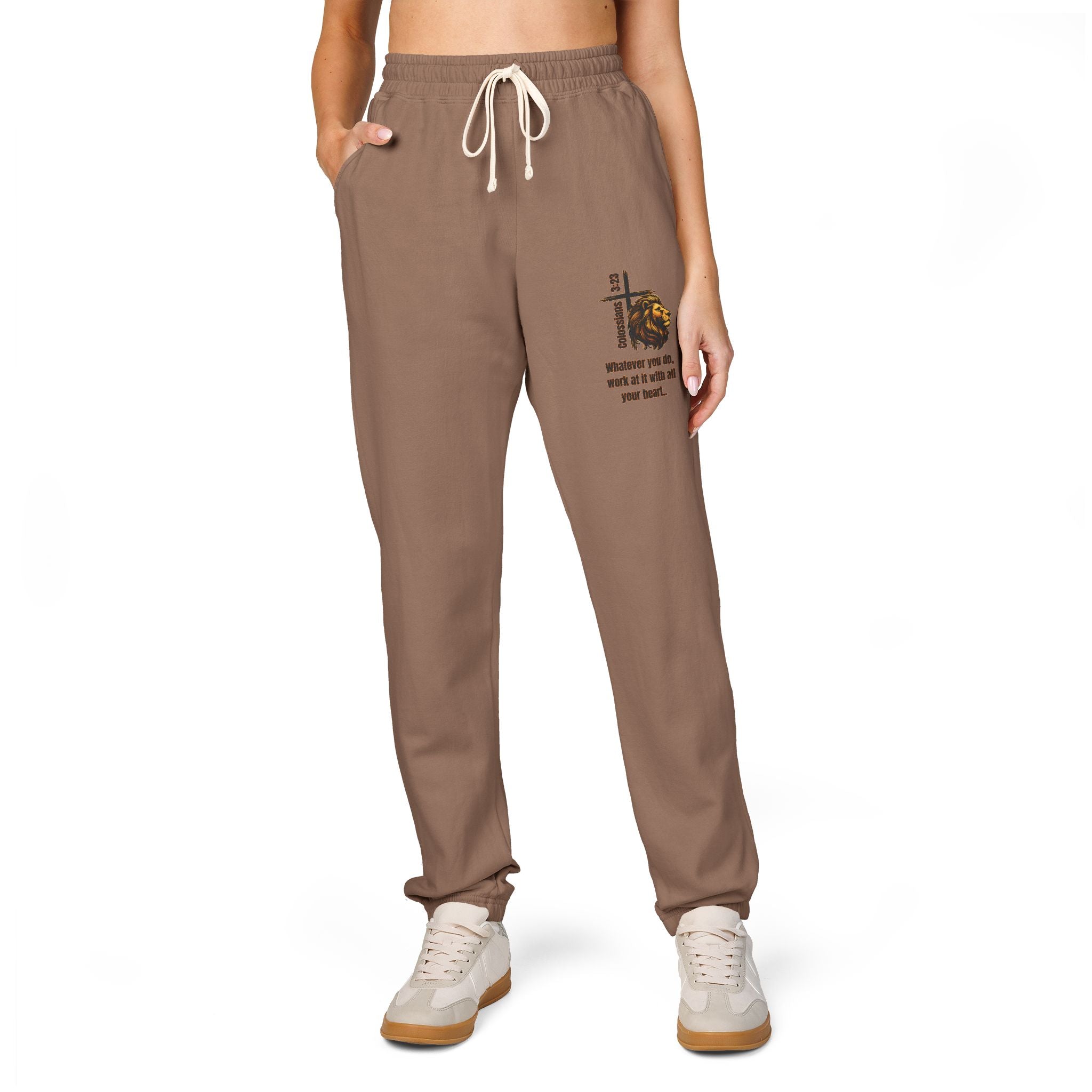 Colossians 3:23: Fleece Joggers