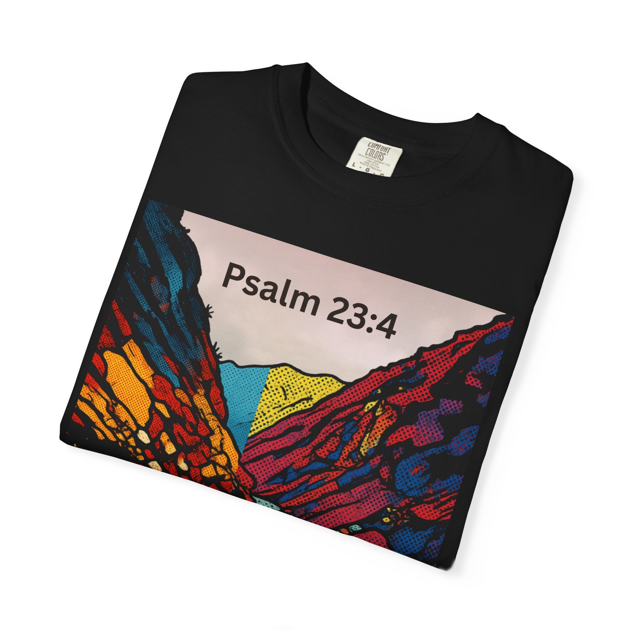 Psalm 23:4 — Valley Tee