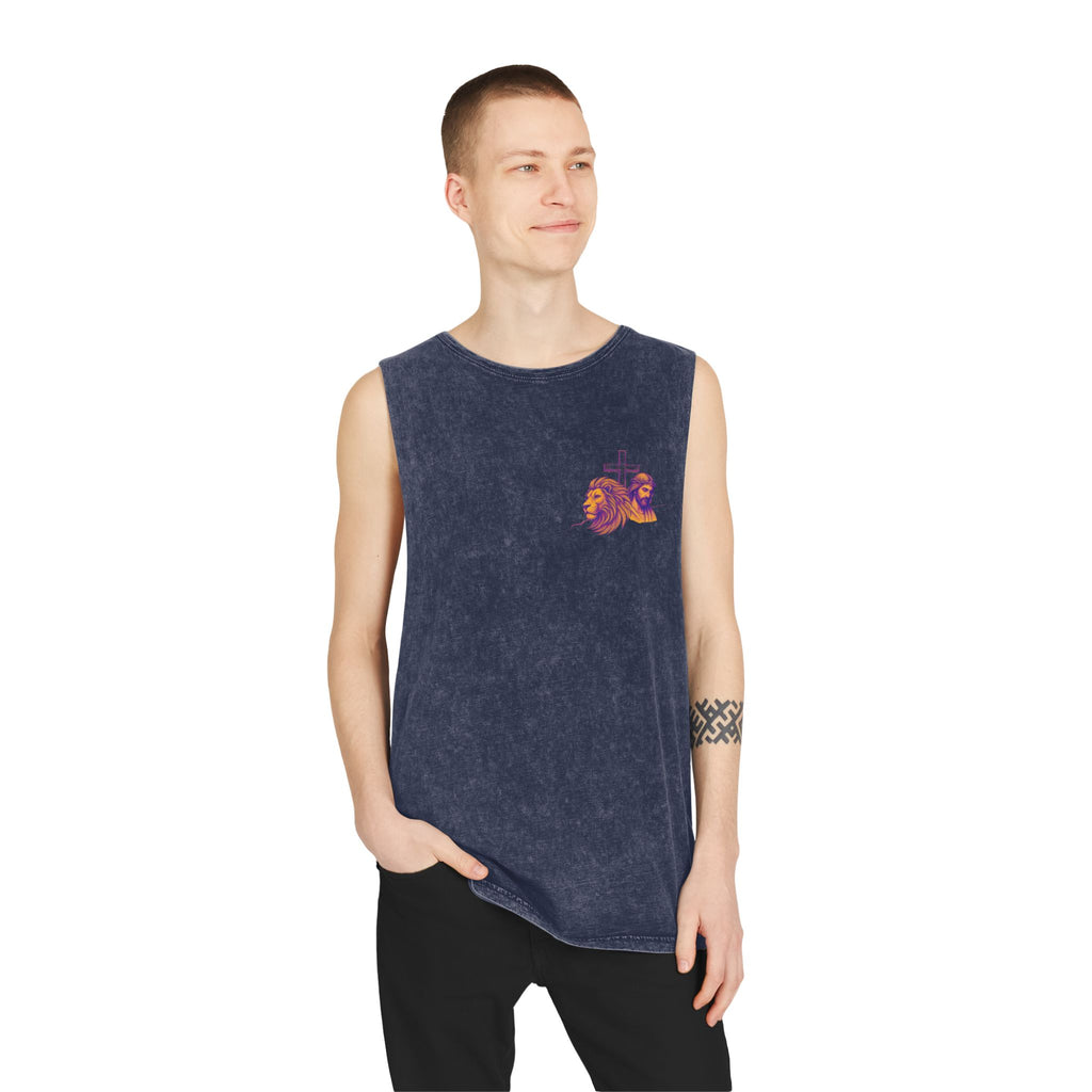 "Jesus Loves You" Stonewash Tank