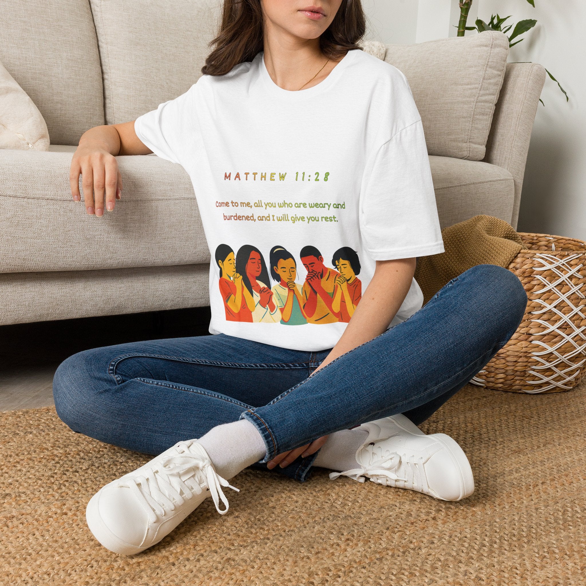 "Come To Me, All Who Are Weary" - Tee