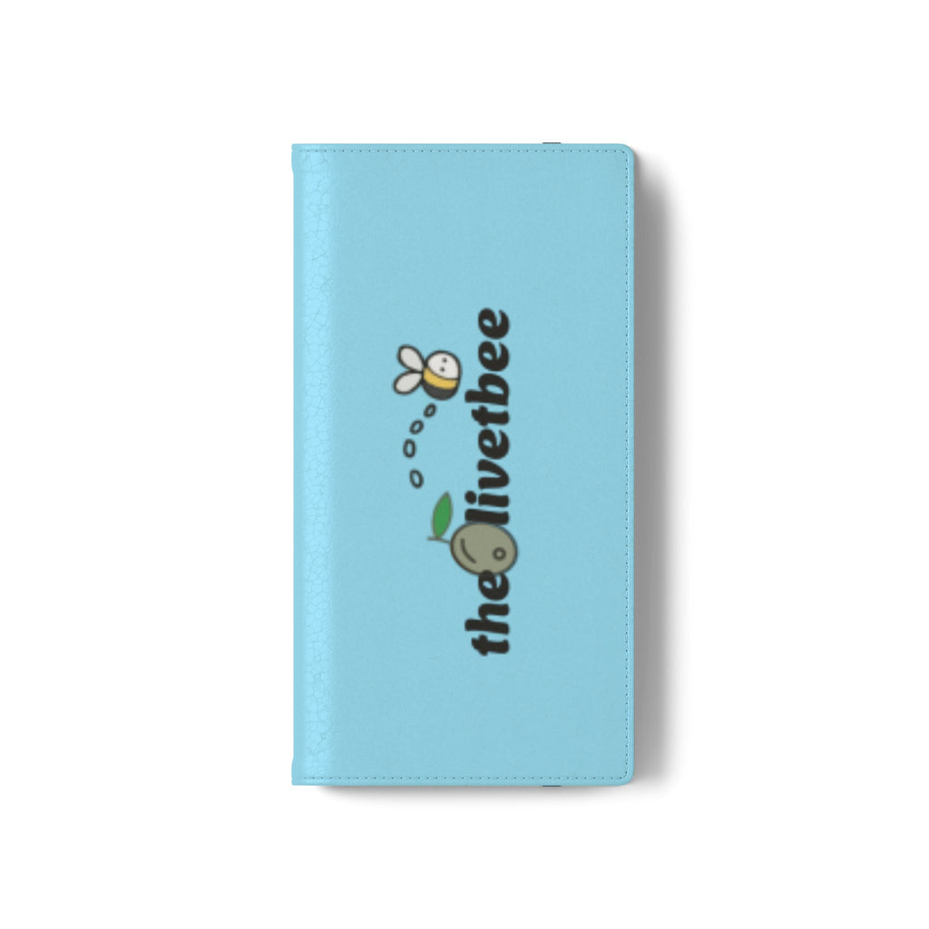 Blue 'theOlivetbee' Flip Phone Case