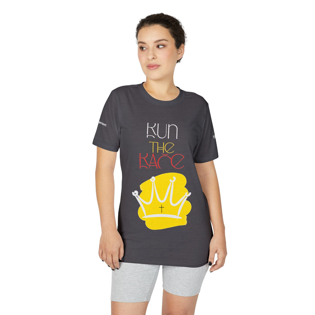 'Run The Race' - Athletic Tee
