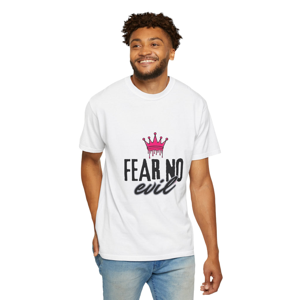 'Fear No Evil' Crown Pink