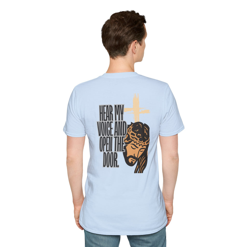“He’s Knocking” Revelation 3:20 — Graphic T‑Shirt