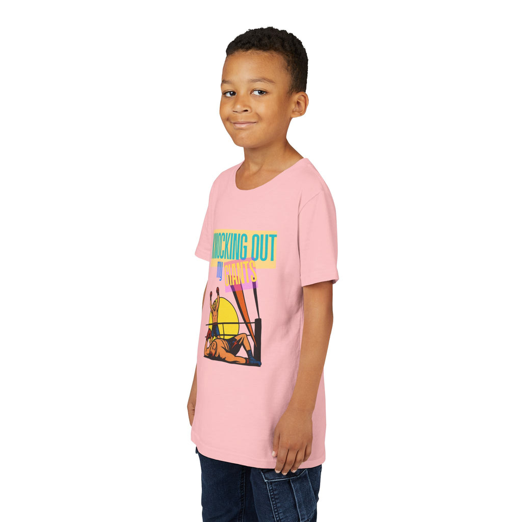 "Knocking Out My Giants" - David and Goliath Graphic Tee