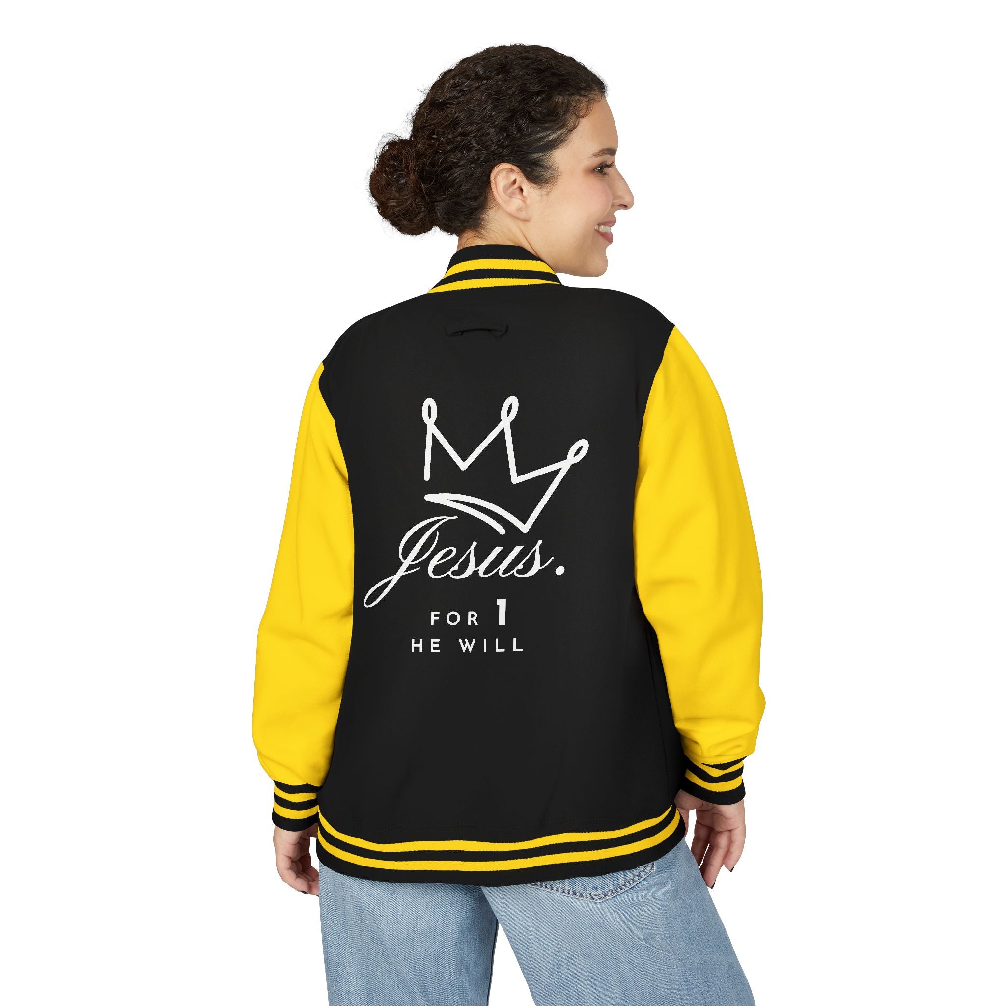 'He Leaves The 99 For 1' -Letterman Jacket