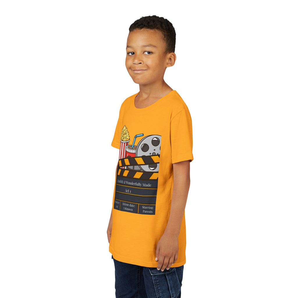 'Beautifully & Wonderfully Made'  — Kids Movie Night Tee