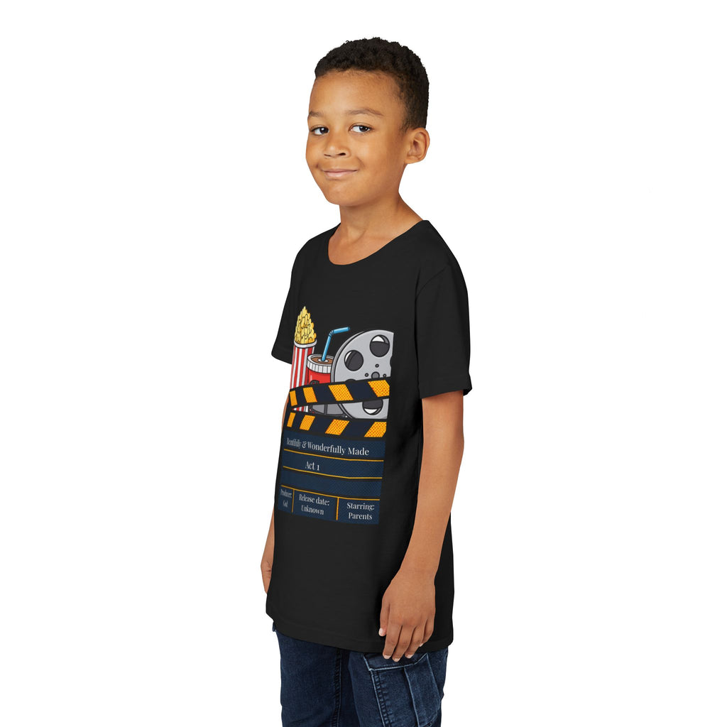 'Beautifully & Wonderfully Made'  — Kids Movie Night Tee