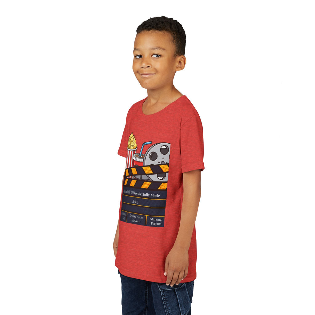 'Beautifully & Wonderfully Made'  — Kids Movie Night Tee