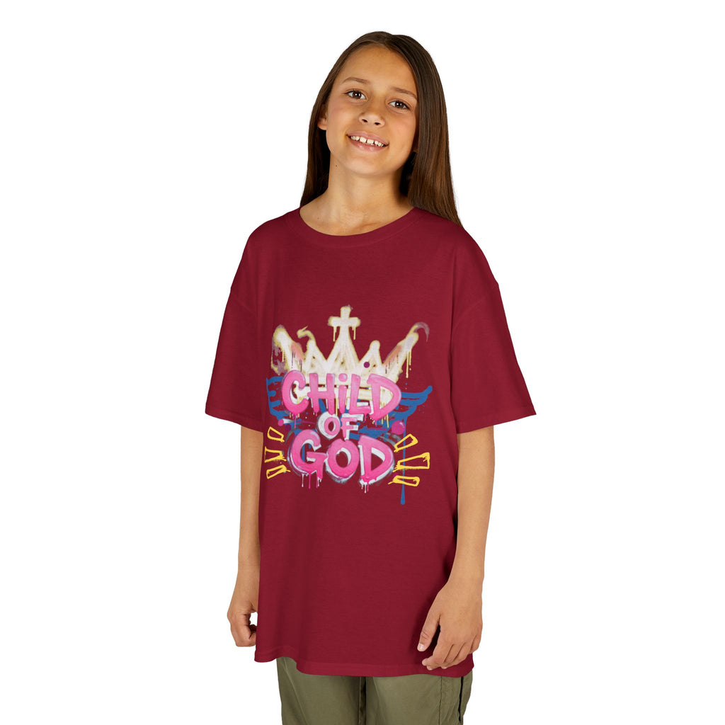 'Child of God' — Angel Wings Graphic Kids Tee