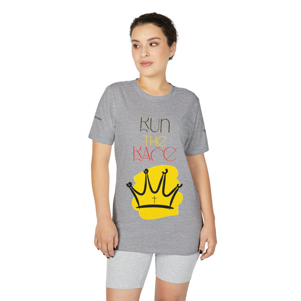 'Run The Race' - Athletic Tee