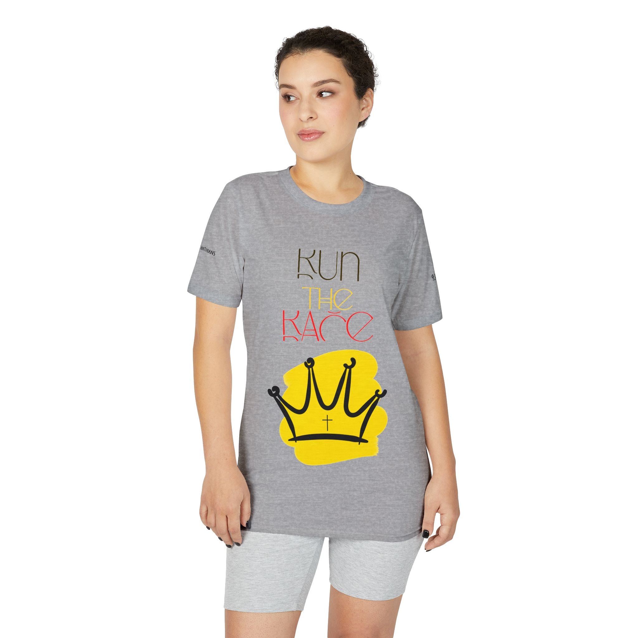 'Run The Race' - Athletic Tee