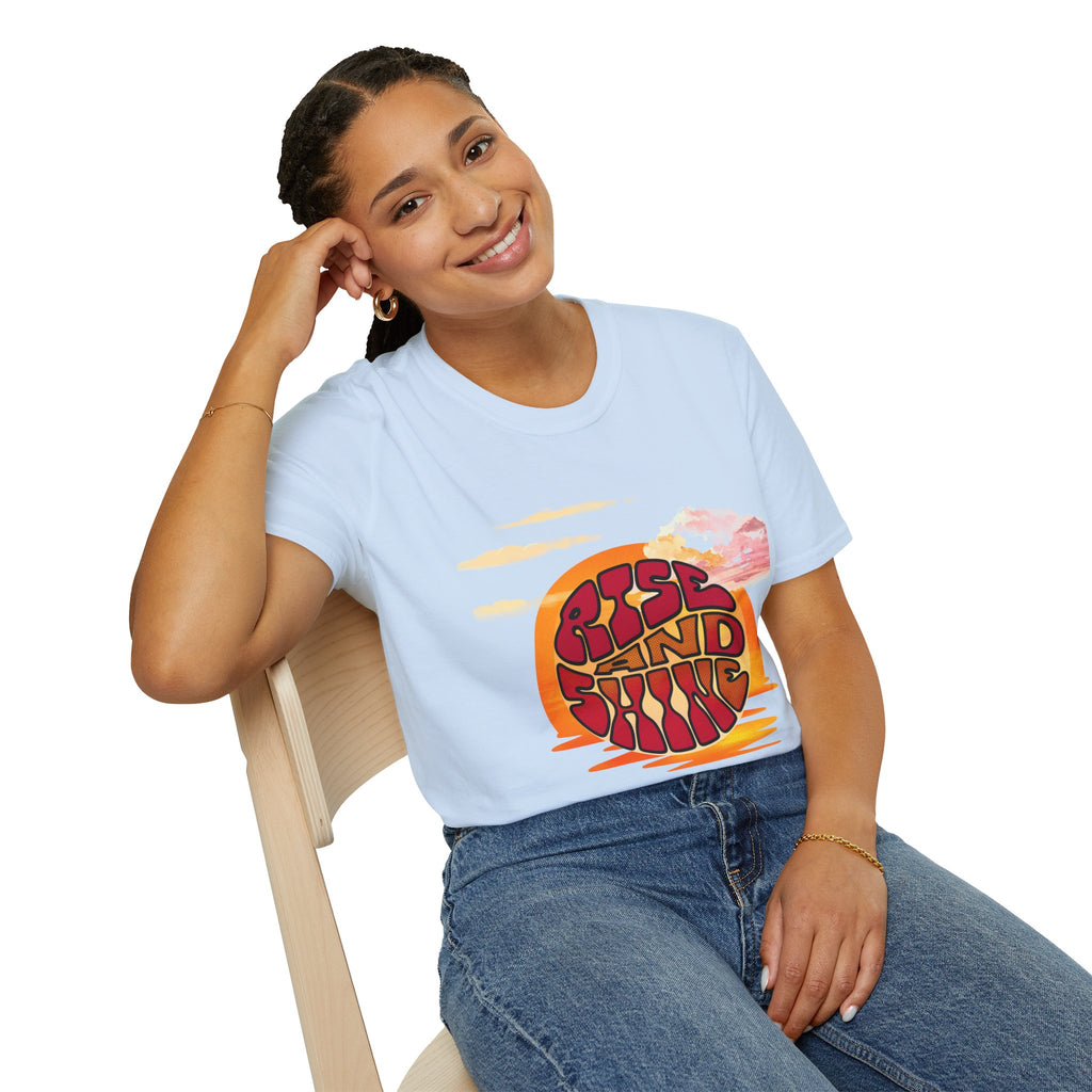 “Rise and Shine - Give God the Glory”  — Graphic Tee