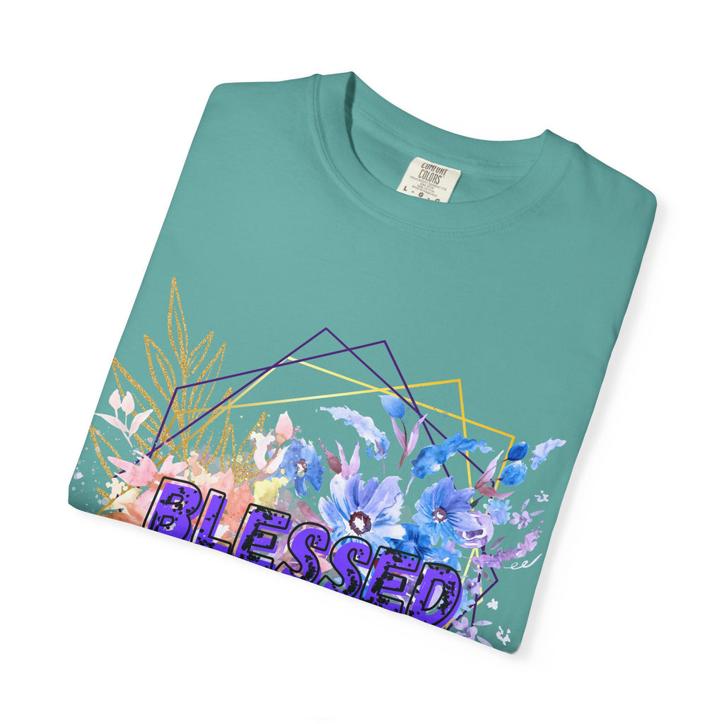 'Blessed'  — Floral T-Shirt