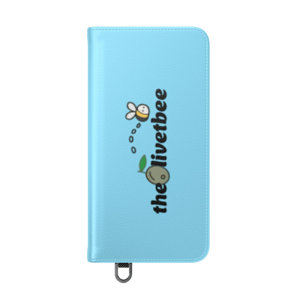 Blue 'theOlivetbee' Flip Phone Case