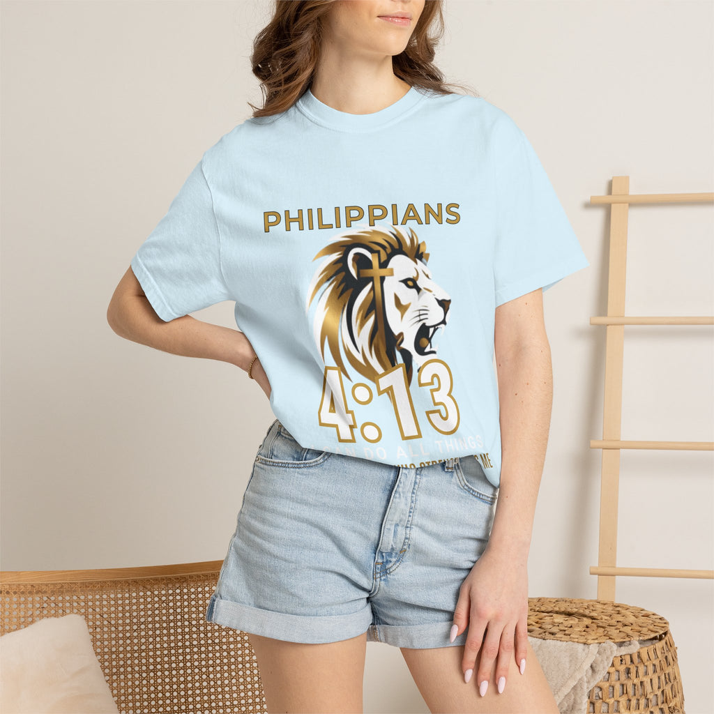 Philippians 4:13: "I Can Do All Things" - T-Shirt