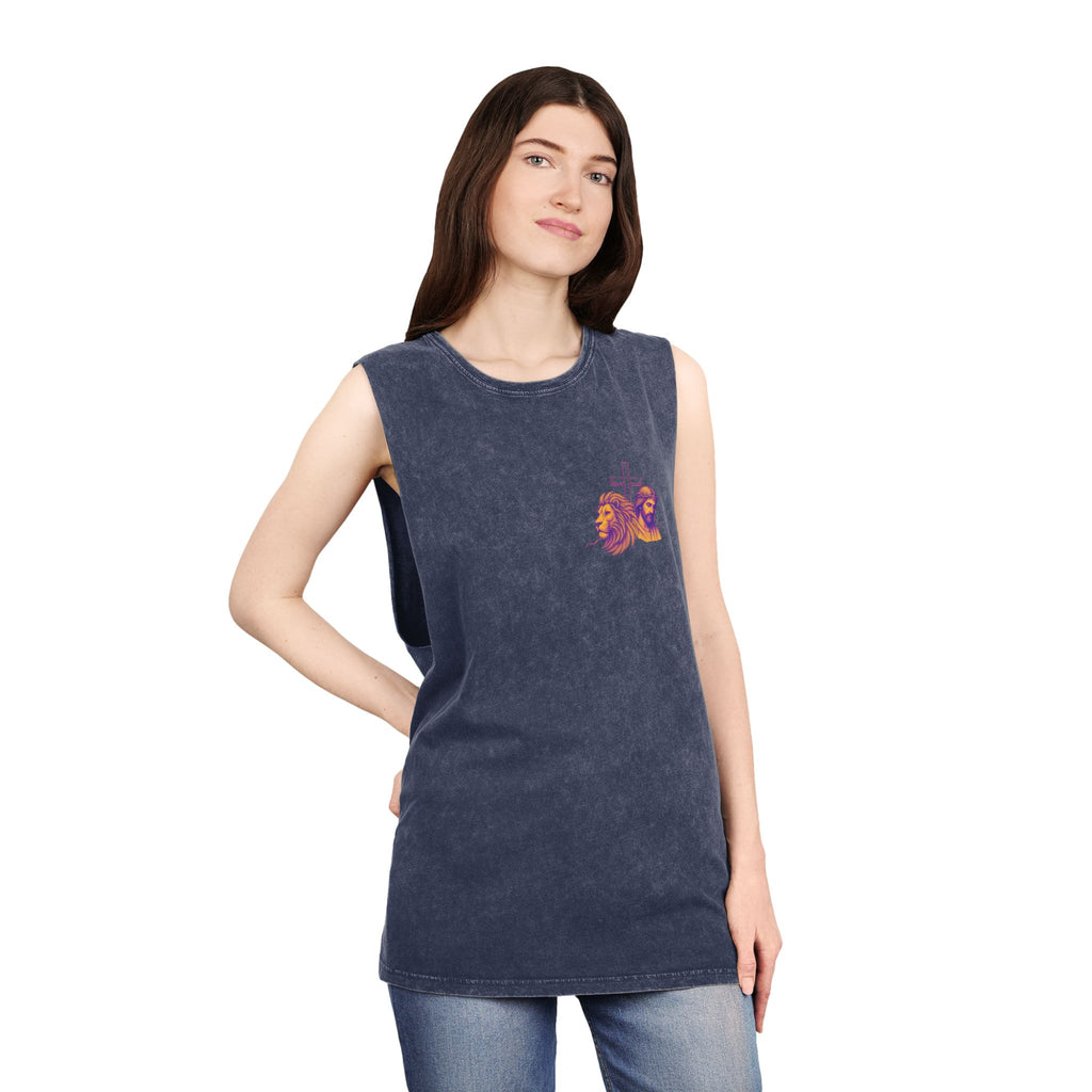 "Jesus Loves You" Stonewash Tank