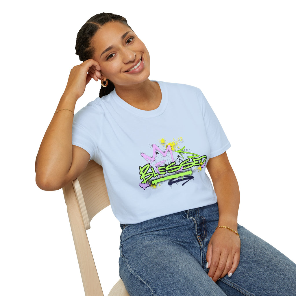 'Blessed' Graffiti — T-Shirt