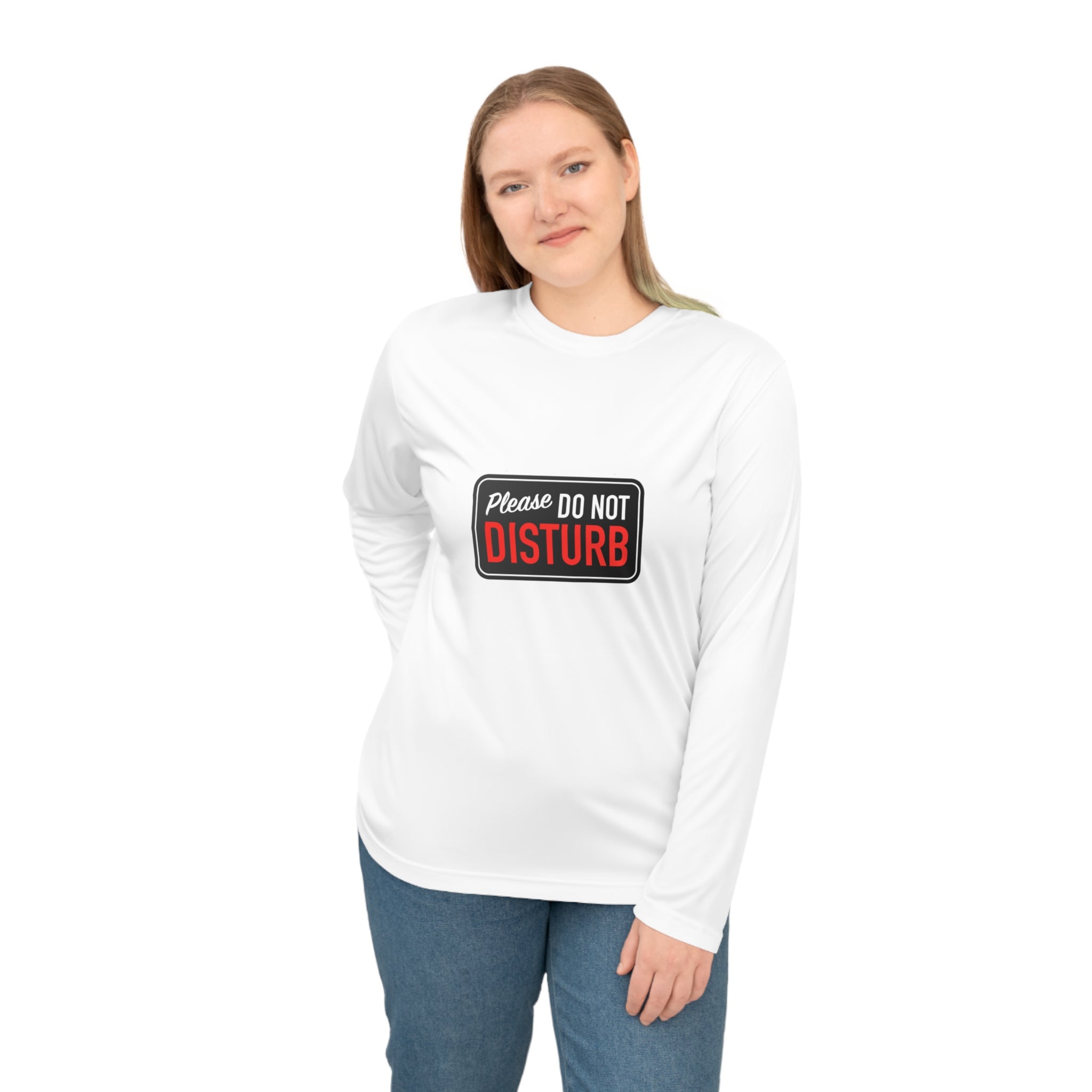 “Please Do Not Disturb: I Got Gains & Jesus on My Mind" - Performance Long Sleeve