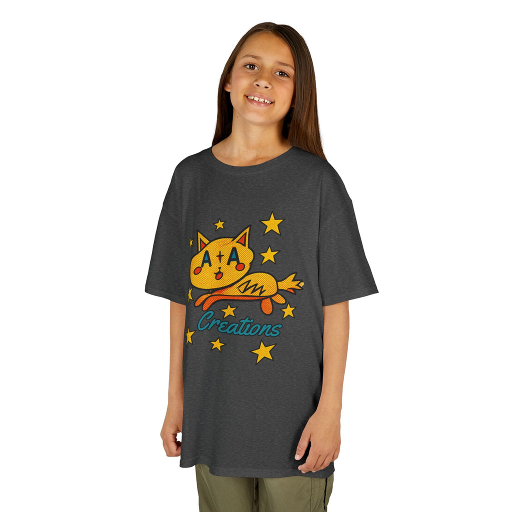 'A+A Creations' Star Gaze Kitty -  Kids Tee