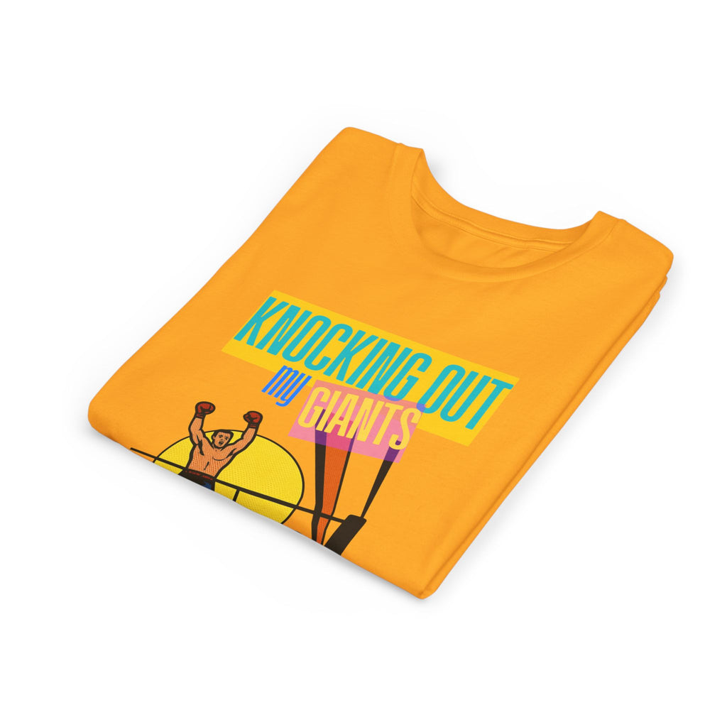 "Knocking Out My Giants" - David and Goliath Graphic Tee