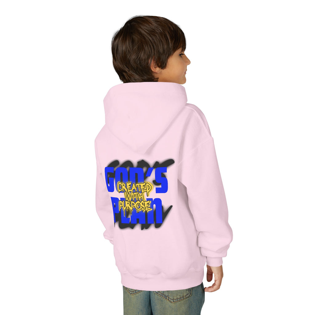 "Created With Purpose" Kids - Graphic Hoodie