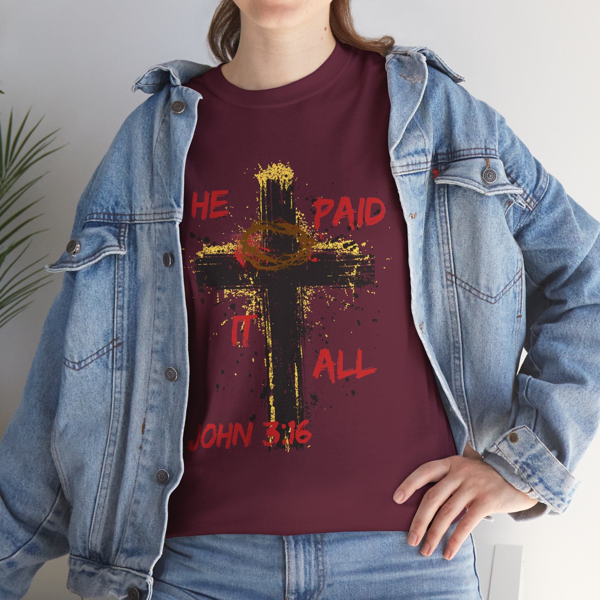 'He Paid It All'  — Graphic Tee